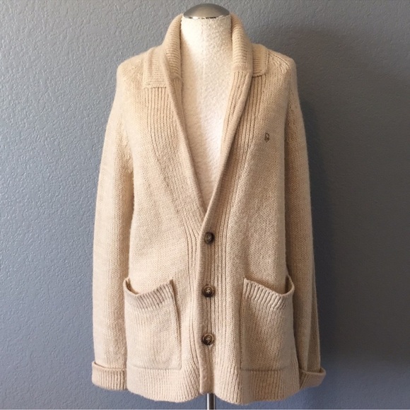Dior Sweaters - Dior cream wool cardigan